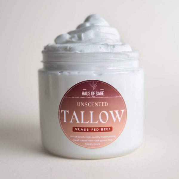 Grass-fed Beef Tallow + Vitamin E Oil Moisturizer • Unscented • No Chemicals, Additives or Fillers • Organic - Image 3