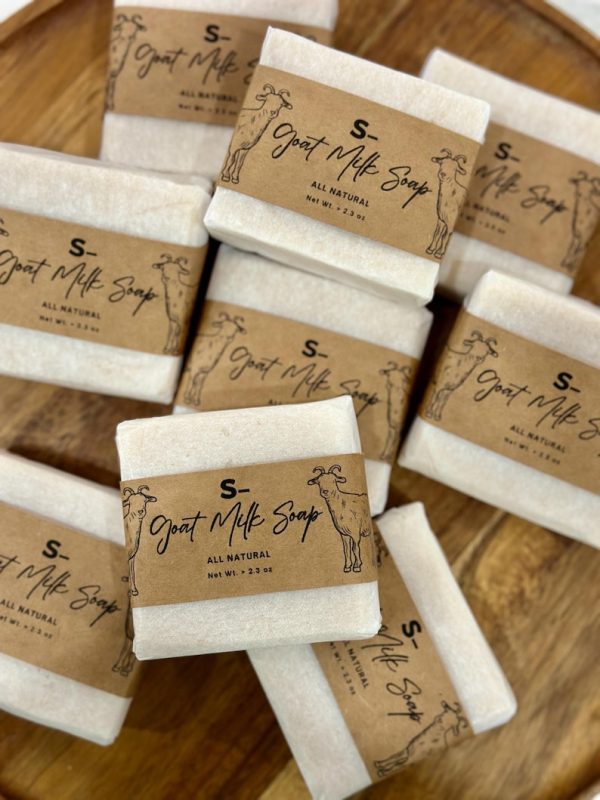 Fragrance-Free Unscented Goat Milk Soap Bar for Dry Skin, Ideal as Baby Soap or Gentle Facial Cleanser - Image 3