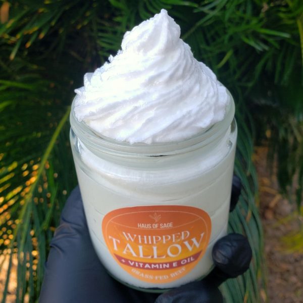 Grass-fed Beef Tallow + Vitamin E Oil Moisturizer • Unscented • No Chemicals, Additives or Fillers • Organic - Image 2